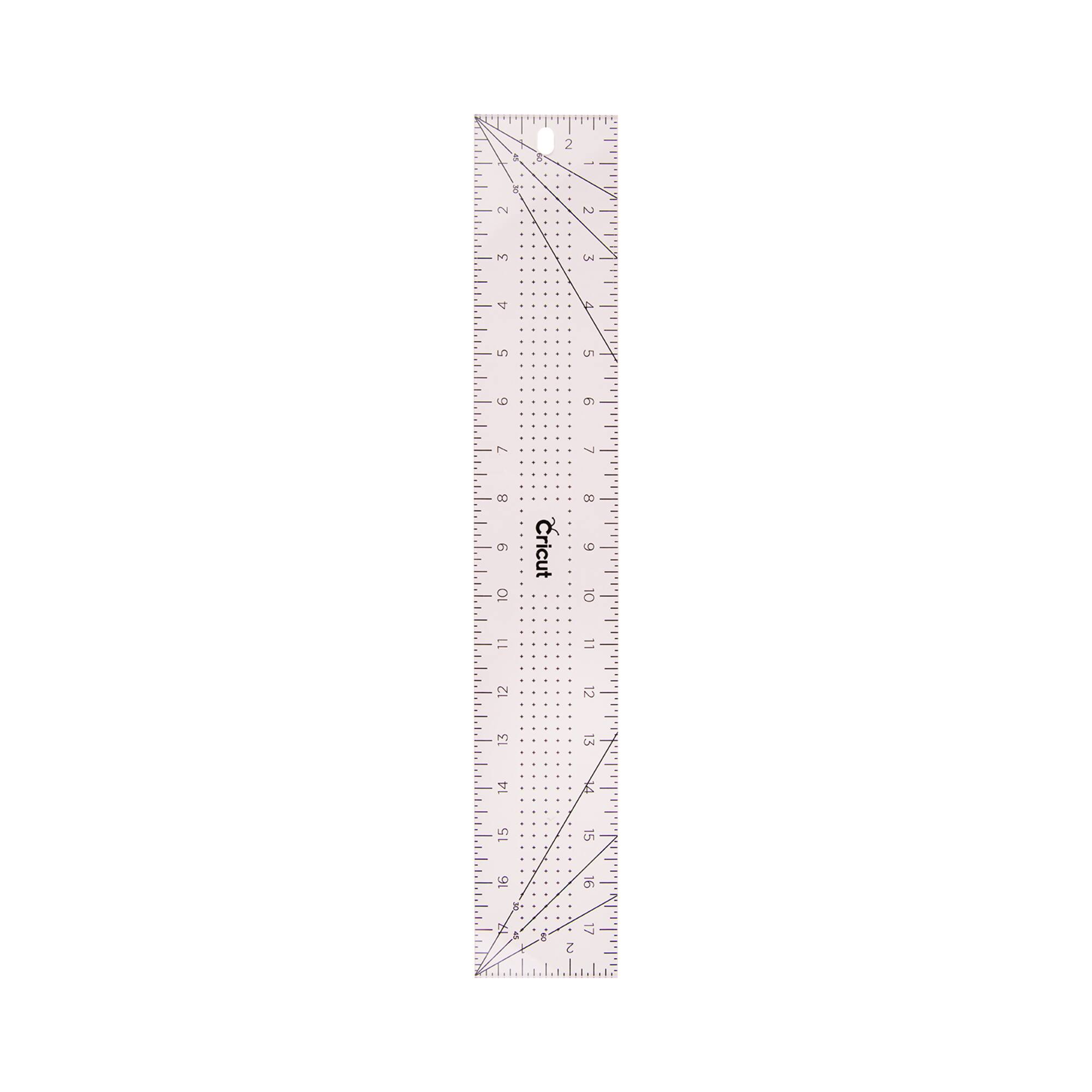 Cricut® Rose Acrylic Ruler, 3" x 18"